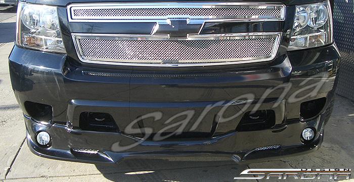 Custom Chevy Tahoe  SUV/SAV/Crossover Front Lip/Splitter (2007 - 2014) - $390.00 (Part #CH-008-FA)